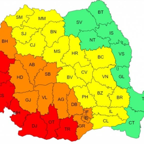 Avertizări meteo pentru un val de căldură extremă în România