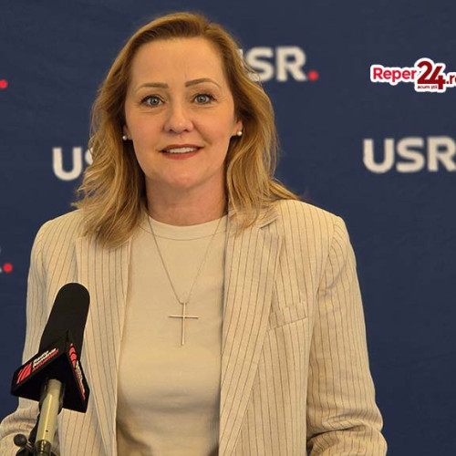 Elena Lasconi, candidatul USR la prezidențiale, în vizită în Banatul de Munte