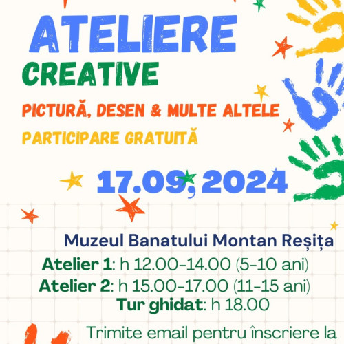 Muzeul Banatului Montan din Reșița promovează creativitatea și implicarea comunității