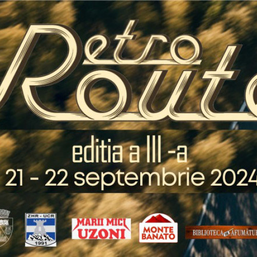 Evenimentul Retro Route 57, organizat de Retromobil Club Romania în Reșița