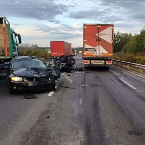 Accident rutier pe DN6, la Caransebeș