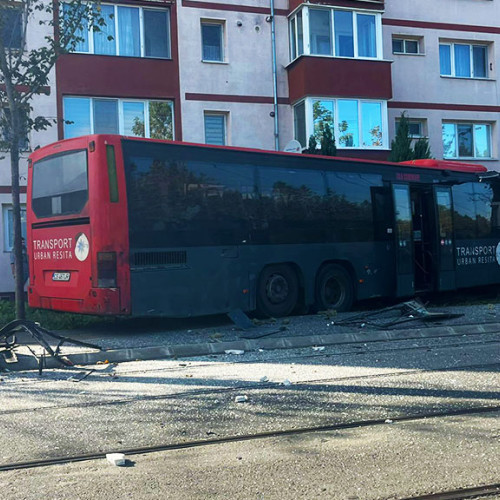 Accident grav în municipiul Reșița