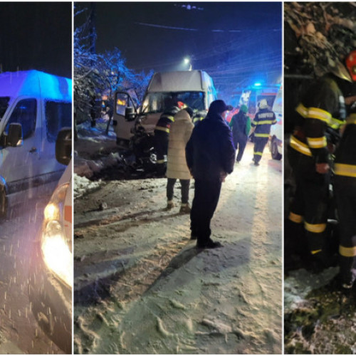 Accident rutier în lanț în Aricestii Rahtivani, județul Prahova