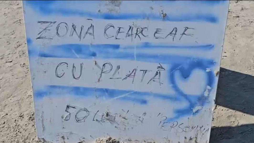 Video Taxă de 50 de lei pe cearșaf pe plajă la Mamaia. Protecția Consumatorului spune că e ilegal, dar nu dă amenzi