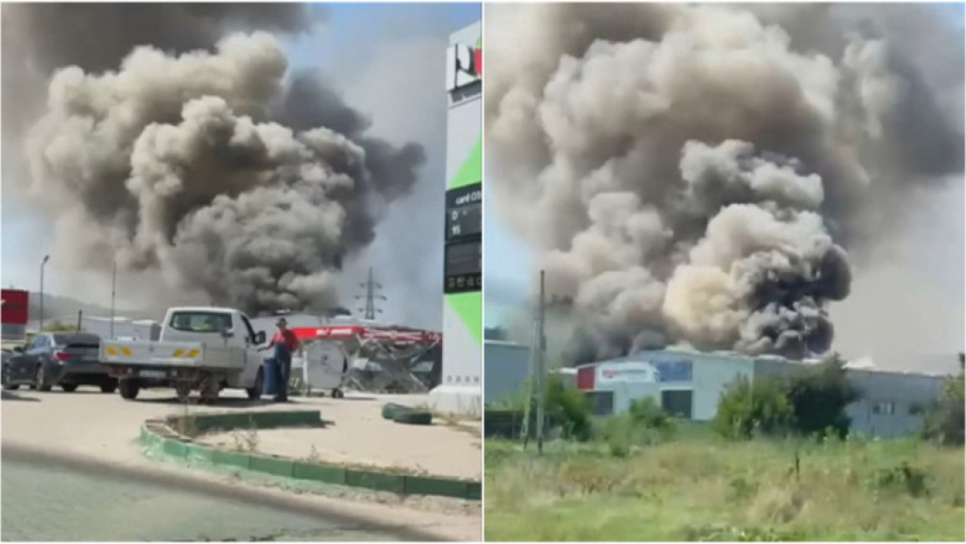 Video Pericol de explozie în Iași: incendiu puternic lângă o benzinărie. Autoritățile au emis un mesaj RO-Alert
