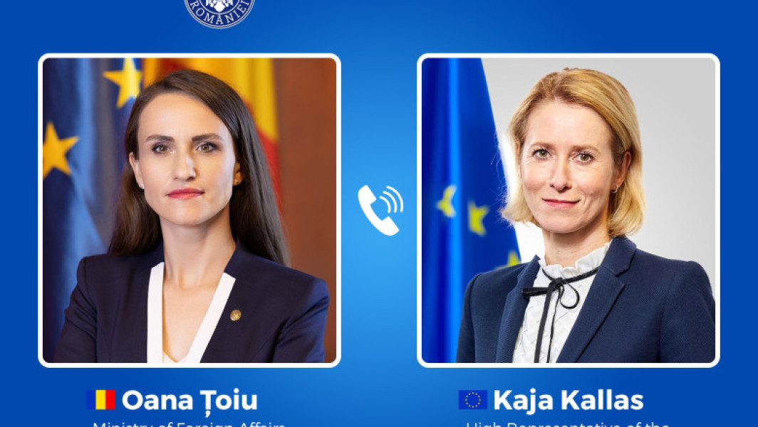 Oana Ţoiu, convorbire cu Kaja Kallas: Pentru România asigurarea unei păci de lungă durată, nu doar a unei pauze în război, esenţială