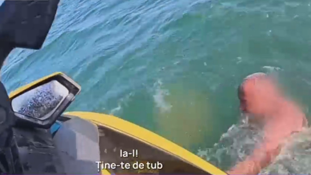 Turist salvat în ultimul moment pe litoralul românesc