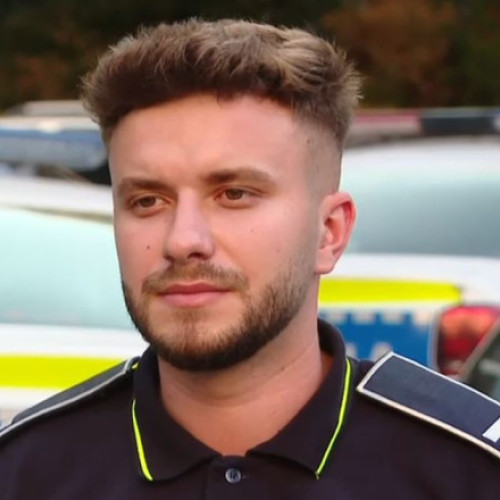 Un polițist din București povestește despre intervenția sa într-un incident unde un livrator asiatic a fost lovit