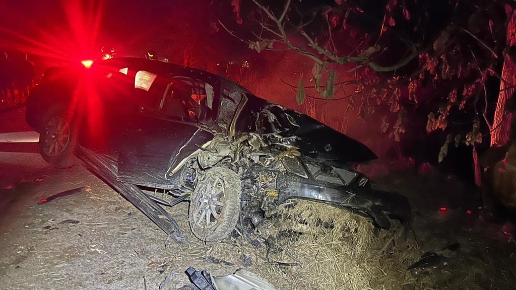 Accident rutier semnalat la intrarea în Petnic seara trecută