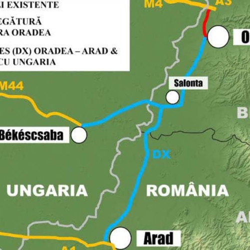 Lucrările la drumul expres Arad-Oradea, care va lega Europa, încep în România