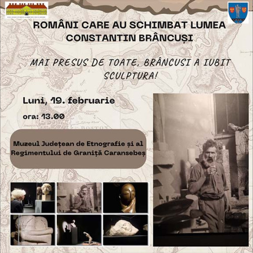 Maestrul Constantin Brâncuși, cunoscut ca unul dintre cei mai influenți sculptori ai secolului al XX-lea, aniversează 148 de ani de la naștere