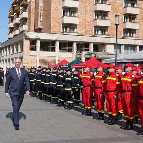 Ziua Protecției Civile serbată la Reșița de Pompierii Cărășeni