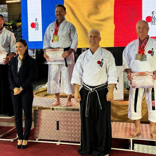 Rezidenţii Asahi Dojo, premiaţi la Campionatul Naţional de Karate Fudokan desfășurat în Sepsi Sfântu Gheorghe în aprilie 2024